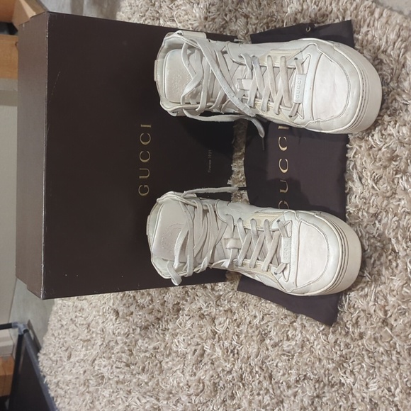 Size 8 Mens Gucci High Tops - Picture 4 of 8